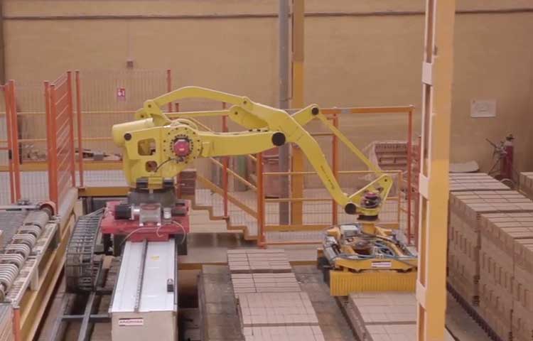 发那科机器人自动化堆垛应用