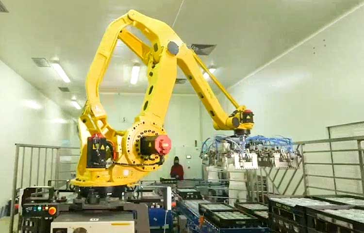 发那科机器人码垛应用