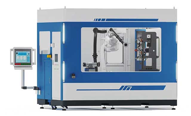 飞机叶Intelligent Flexible Robot for Aircraft Blade Grinding and Polishing